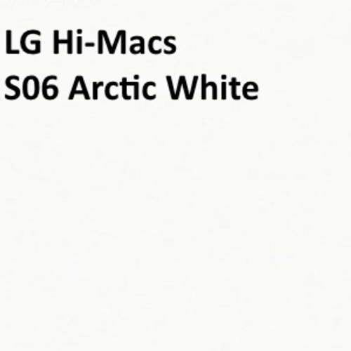 Lg hi macs s06 arctic white